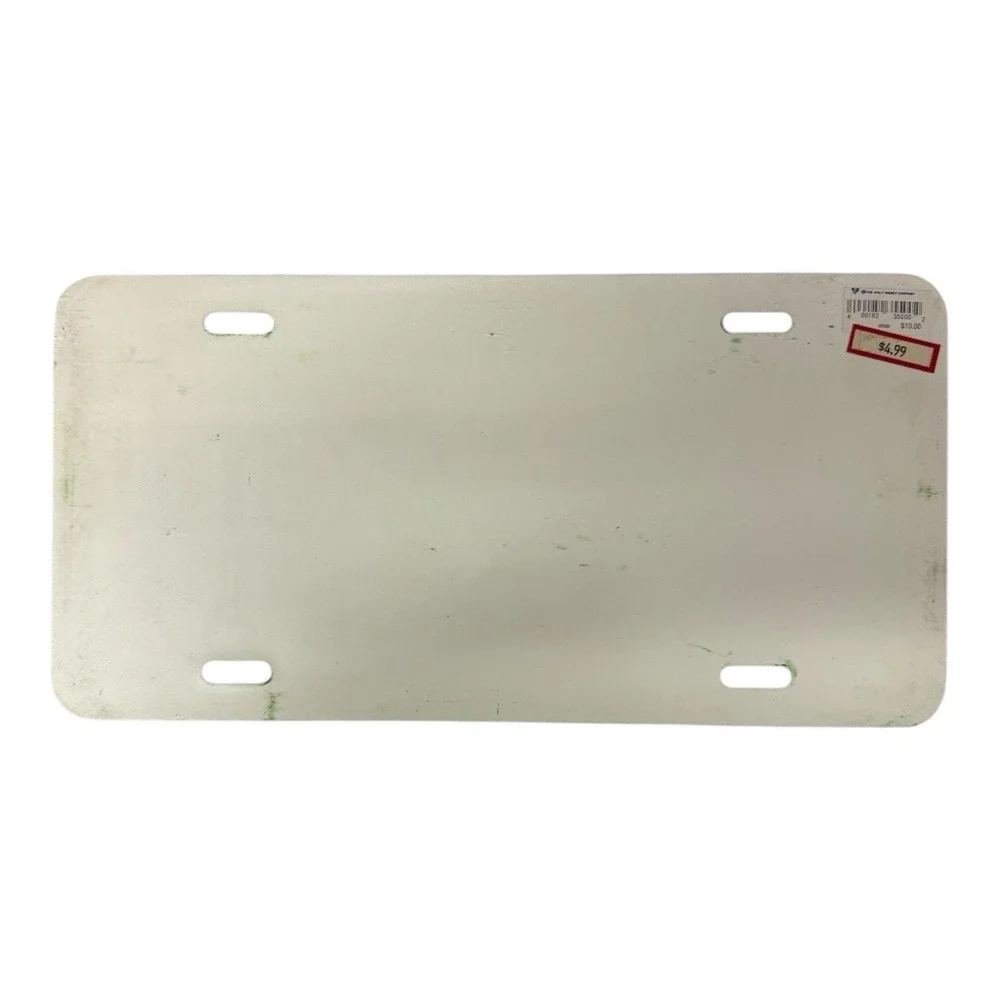 Walt‎ Disney World Disney Golf License Plate 3D Plastic